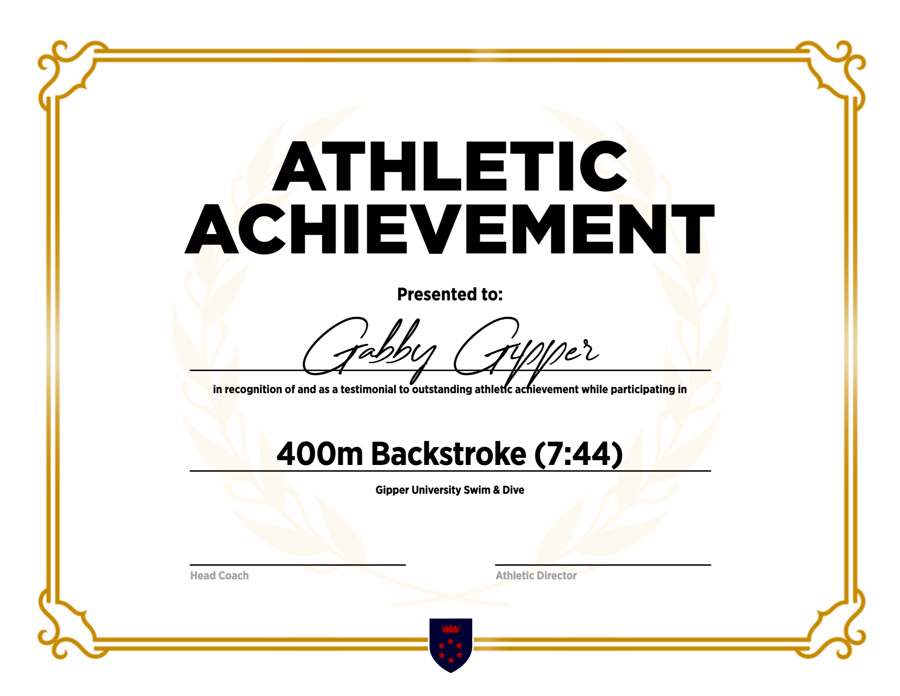 New Sports Graphics Templates for Athletic Achievements